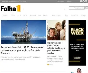 Folha1.com.br(Principal) Screenshot
