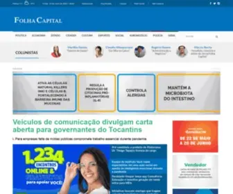 Folhacapital.com.br(Folha Capital) Screenshot