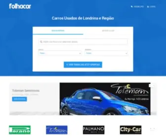 Folhacar.com.br(Carros Usados de Londrina) Screenshot