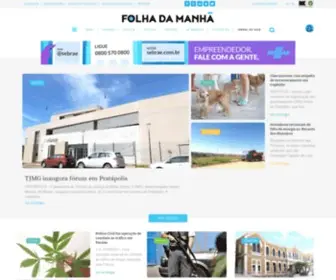 Folhadamanha.com.br(Noticias) Screenshot