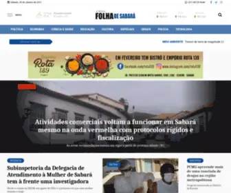 Folhadesabara.com.br(FOLHA) Screenshot