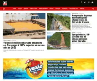 Folhadolitoral.com.br(Folha do Litoral News) Screenshot