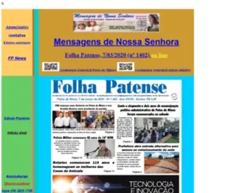 Folhapatense.com.br(Assine a Folha Patense) Screenshot