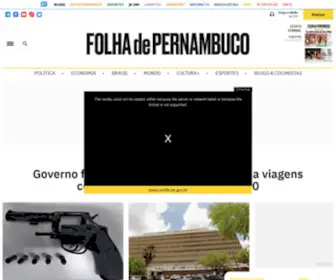 Folhape.com.br Screenshot