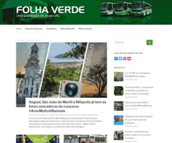 Folhaverdejal.com.br(Uma publicação do Grupo JAL) Screenshot