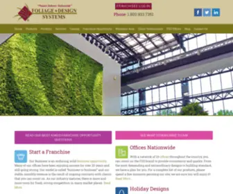 Foliagedesign.com(Foliage Design Systems) Screenshot