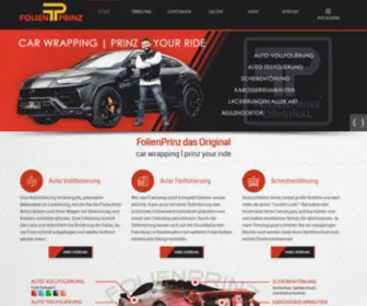 Folien-Prinz.com(Car wrapping) Screenshot