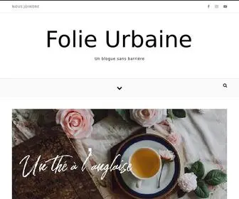 Folieurbaine.com(Folie Urbaine) Screenshot