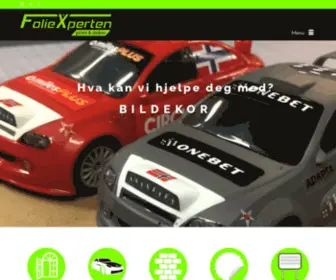 Foliexperten.no(Bildekor) Screenshot