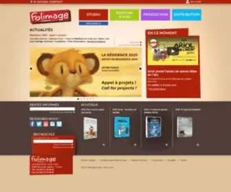 Folimage.fr(Le studio d'animation Folimage (Dr) Screenshot