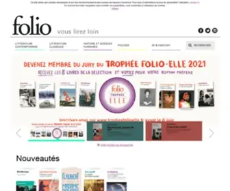 Folio-Lesite.fr(Accueil) Screenshot