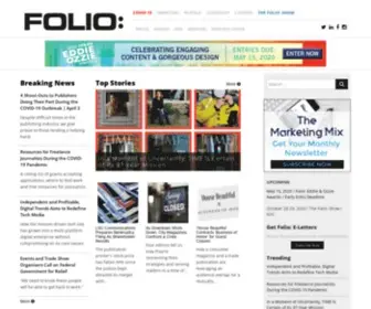 Foliomag.com(FOLIO) Screenshot