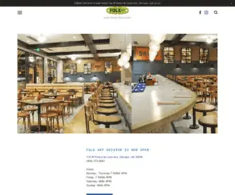 Folkartrestaurant.com(FolkArt Restaurant) Screenshot