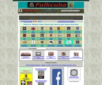 Folkcuba.com(Botanica Santeria Lucumi Osha Ifa Yoruba Congo Palo Botanica Tools Herramientas Soperas Books Libros Tratados Orisha) Screenshot