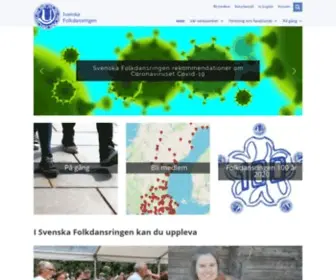 Folkdansringen.se(Folkdansringen) Screenshot