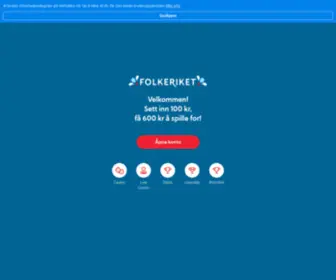 Folkeautomaten.com(Gratis spinn) Screenshot