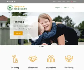 FolkehJaelp.dk(Dansk Folkehjælp) Screenshot