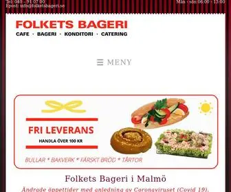 Folketsbageri.se(Folkets) Screenshot