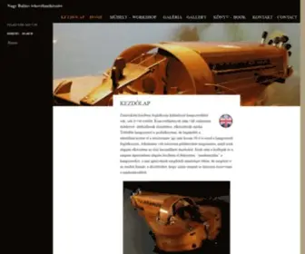 Folkinstrument.hu(Nagy Balázs tekerő és tekerőlant készítő) Screenshot