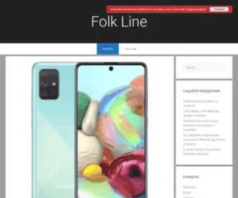 Folkline.hu(Folk Line) Screenshot