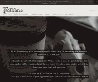 Folklorecandleco.com(Folklorecandleco) Screenshot