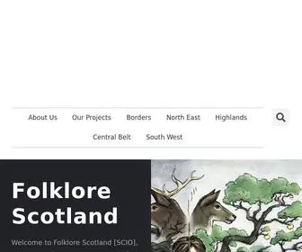 Folklorescotland.com(The new home of Scottish myths & legends) Screenshot