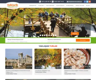 Folklorik.com(Folklorik Turizm Seyahat Acentası) Screenshot