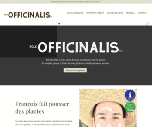 Folkofficinalis.com(Folk Officinalis®) Screenshot