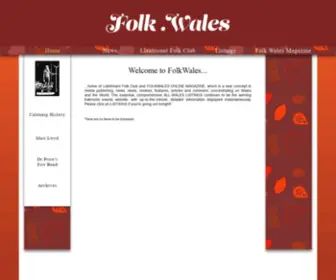 Folkwales.org.uk(Mari Arts) Screenshot