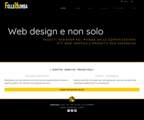 Follerumba.net(Realizzazione siti web e grafica pubblicitaria) Screenshot