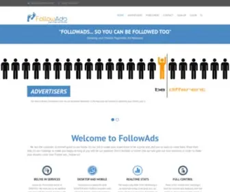 Followads.com(Popunder network) Screenshot
