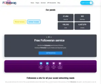 Followeran.com(Followeran) Screenshot