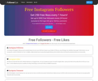 Followersize.com(Free Instagram Followers And Likes) Screenshot