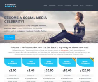Followerslikes.net(Followerslikes) Screenshot