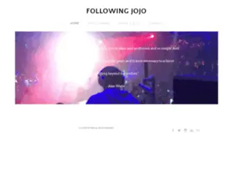 Followingjojo.com(FOLLOWING JOJO) Screenshot