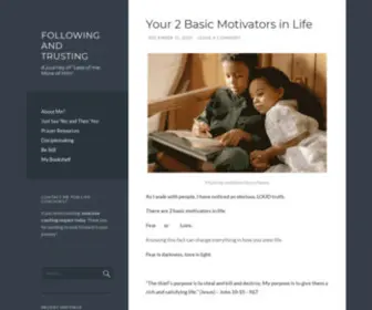 Followingtrusting.com(Following and Trusting) Screenshot