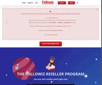 Followizresellerprogram.com(Transform your reseller business into a money making machine) Screenshot