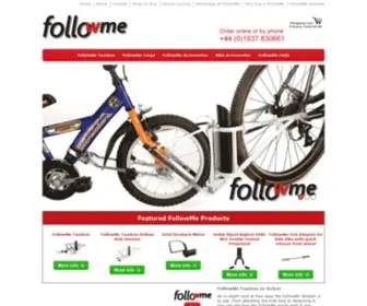 Followmetandem.co.uk(FollowMe Tandem Official UK Distributor Follow Me Coupling) Screenshot