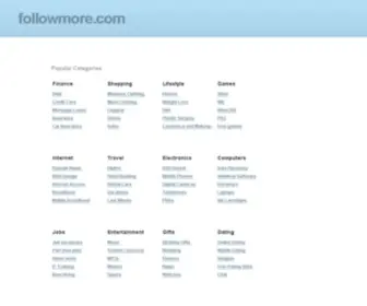 Followmore.com(See related links to what you are looking for) Screenshot