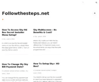 Followthesteps.net(Followthesteps) Screenshot