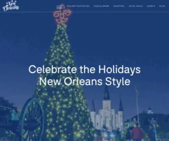 Followyourjoy.com(Holidays New Orleans Style) Screenshot