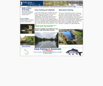 Follyfootfishery.co.uk(Carp Fishing in Somerset) Screenshot