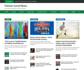 Folsomlocalnews.com(Folsom News) Screenshot