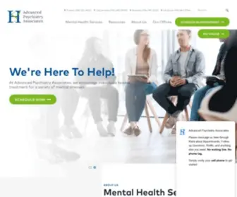 Folsompsychiatryassociates.com(Advanced Psychiatry Associates) Screenshot