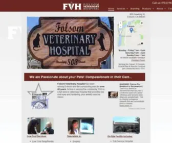 Folsomvethospital.com(Folsom Veterinary Hospital) Screenshot