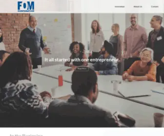 Fomcorp.com(FOM Corporation) Screenshot