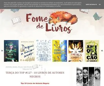 Fomedelivros.com(Fome de Livros) Screenshot