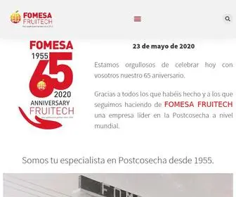 Fomesafruitech.net(Fomesa Fruitech) Screenshot