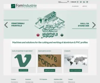 Fomindustrie.com(Fom industrie) Screenshot