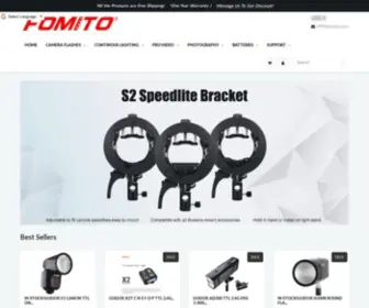 Fomito.com(Fomito-Professional photographic equipment) Screenshot